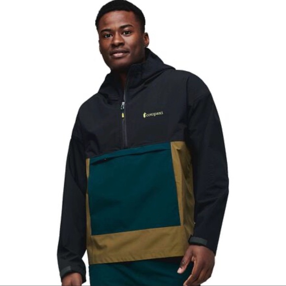 cotopaxi Other - Cotopaxi Men's Black and Green Performance Jacket